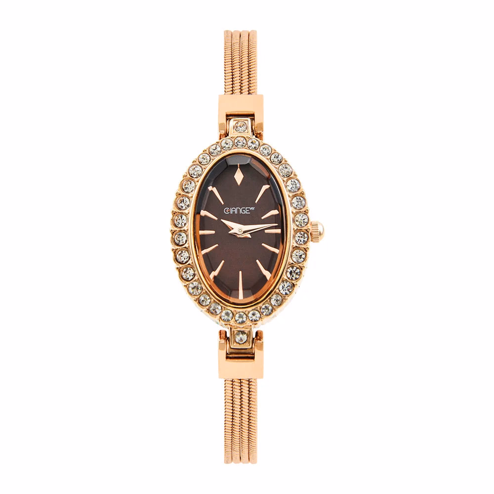CHANGEVER Rose Gold Diamond Women's Watch — image 10