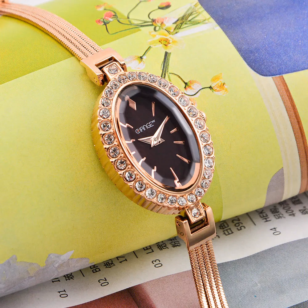CHANGEVER Rose Gold Diamond Women's Watch — image 2