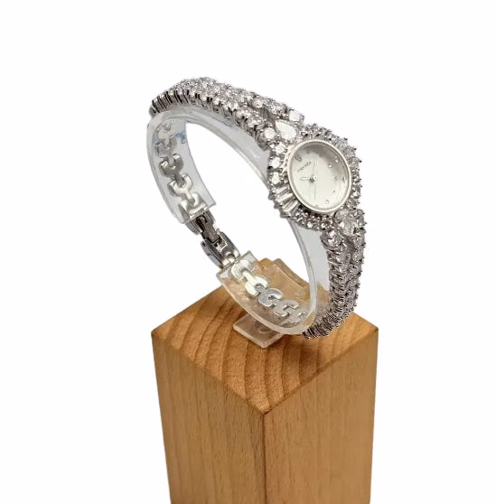 Luxury Women's Diamond Stainless Steel Watch — image 5