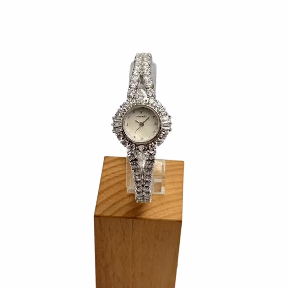 Luxury Women's Diamond Stainless Steel Watch — image 4