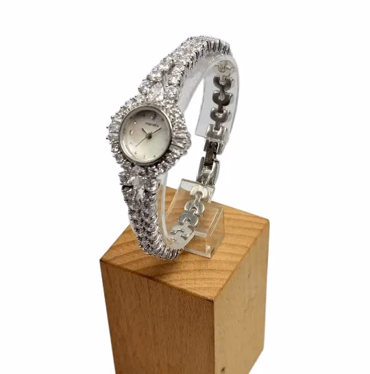 Luxury Women's Diamond Stainless Steel Watch — image 3