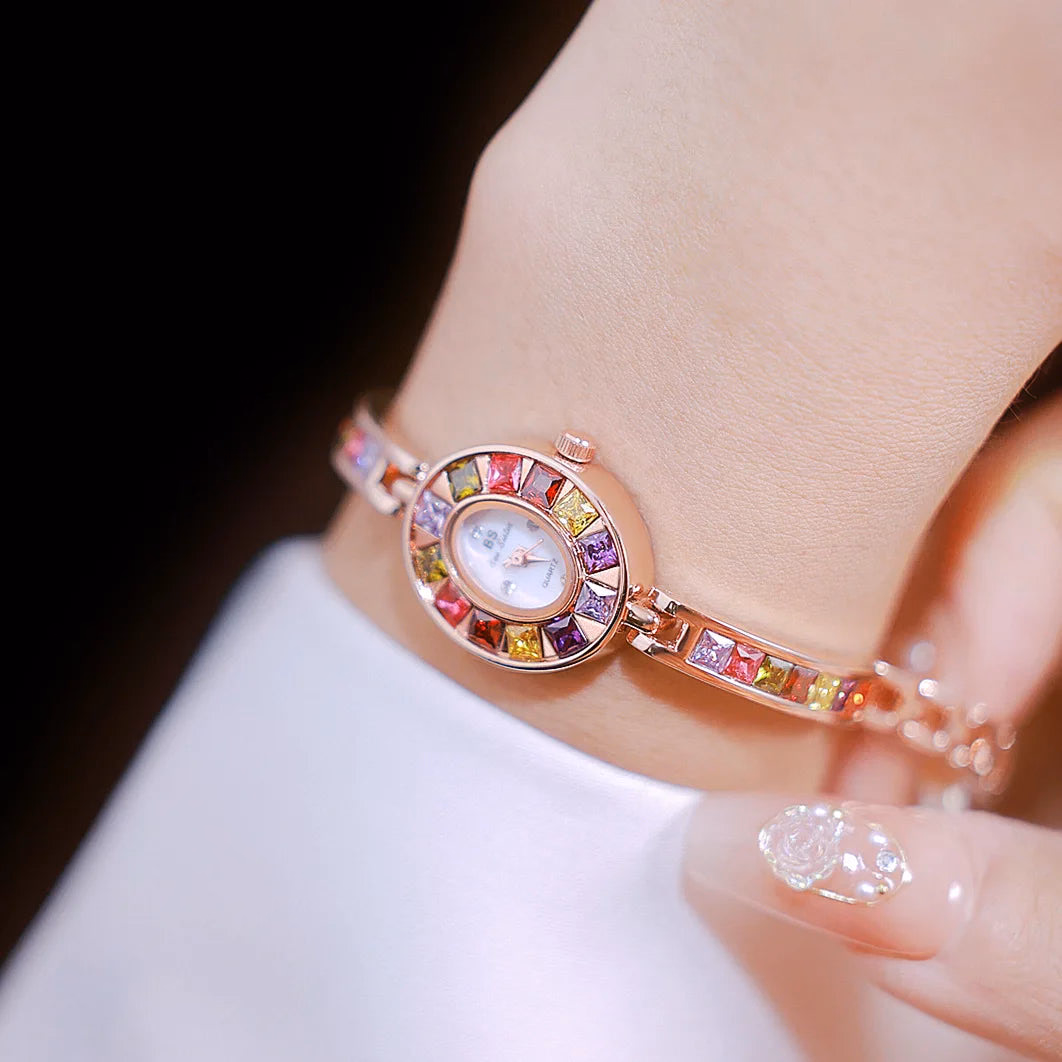 Elegant Luxury Zircon Quartz Watch for Women — image 11