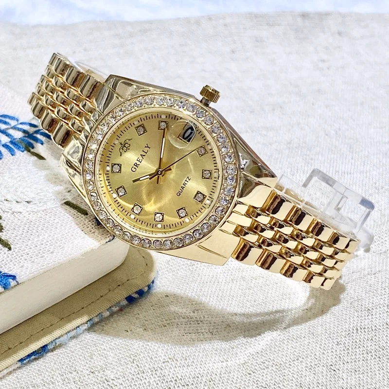 GREALY Ladies Sapphire Quartz Watch 33mm — image 5