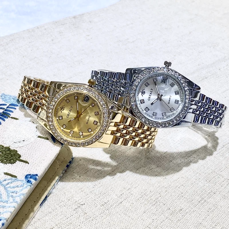 GREALY Ladies Sapphire Quartz Watch 33mm — image 6