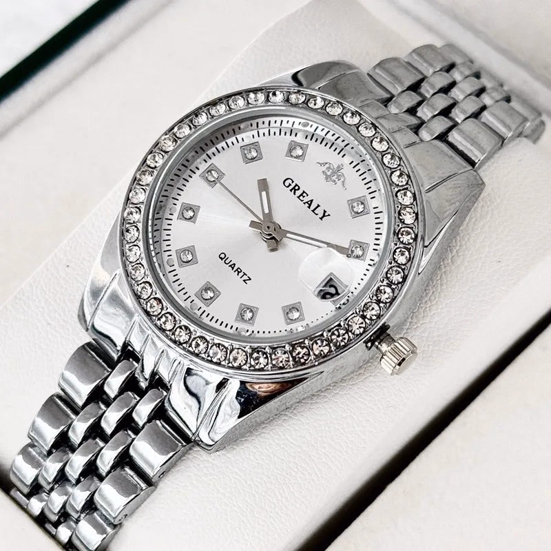 GREALY Ladies Sapphire Quartz Watch 33mm — image 10
