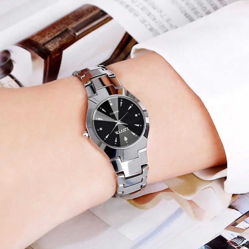 Luxury Waterproof Couple Watches - Stainless Steel — image 13