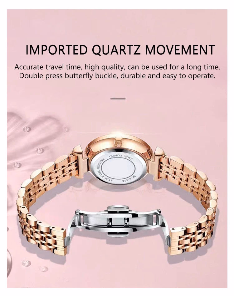 POEDAGAR Women's Quartz Watch — image 4