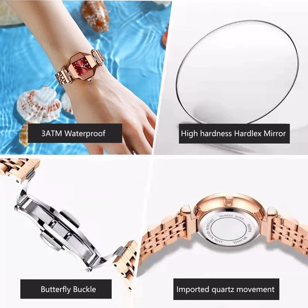 POEDAGAR Women's Quartz Watch — image 5