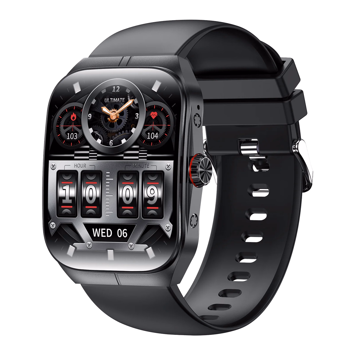 AMOLED Curved Screen Smartwatch with Health Monitor & BT Call — image 3