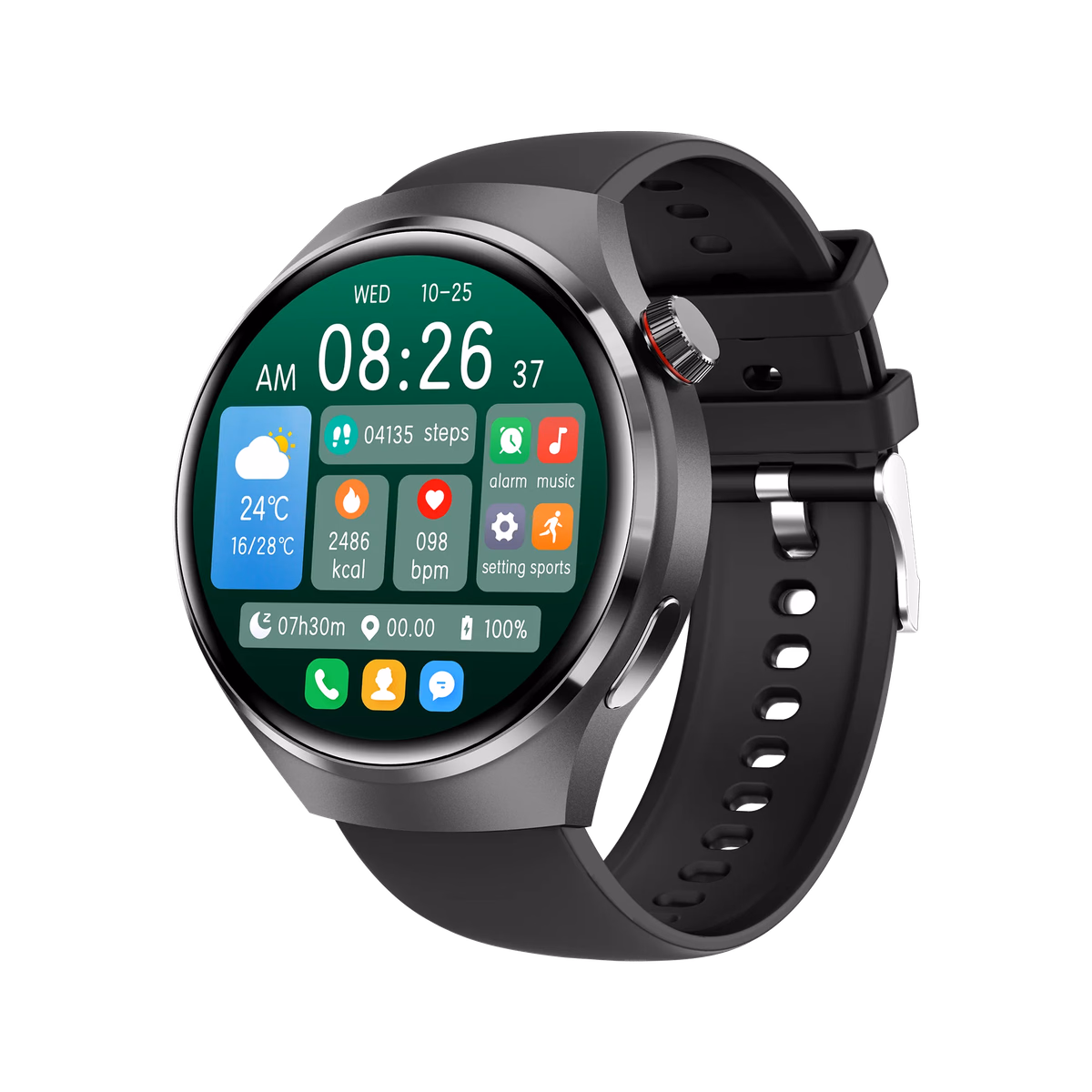 WATCH4 Pro 1.53" HD Smartwatch with Video & BT Call