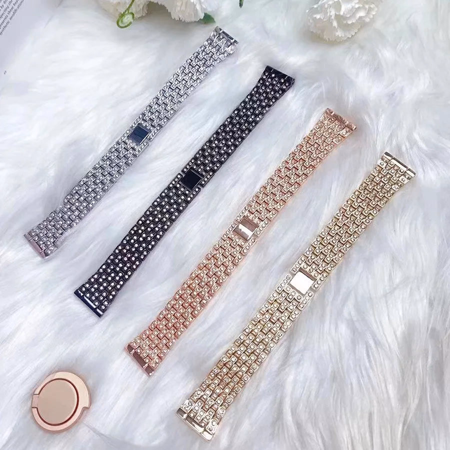 Women's Diamond Chain Watch Band for Apple Watch 40-45mm Series 6-8 — image 5