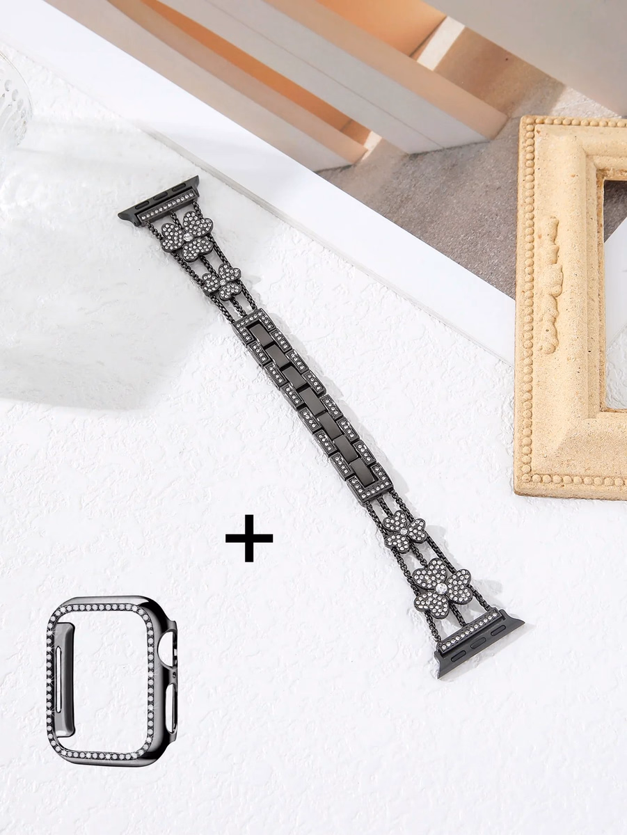 Diamond Strap Watch Case & Band for Apple Watch 41mm/45mm Series 8/7/6 — image 7