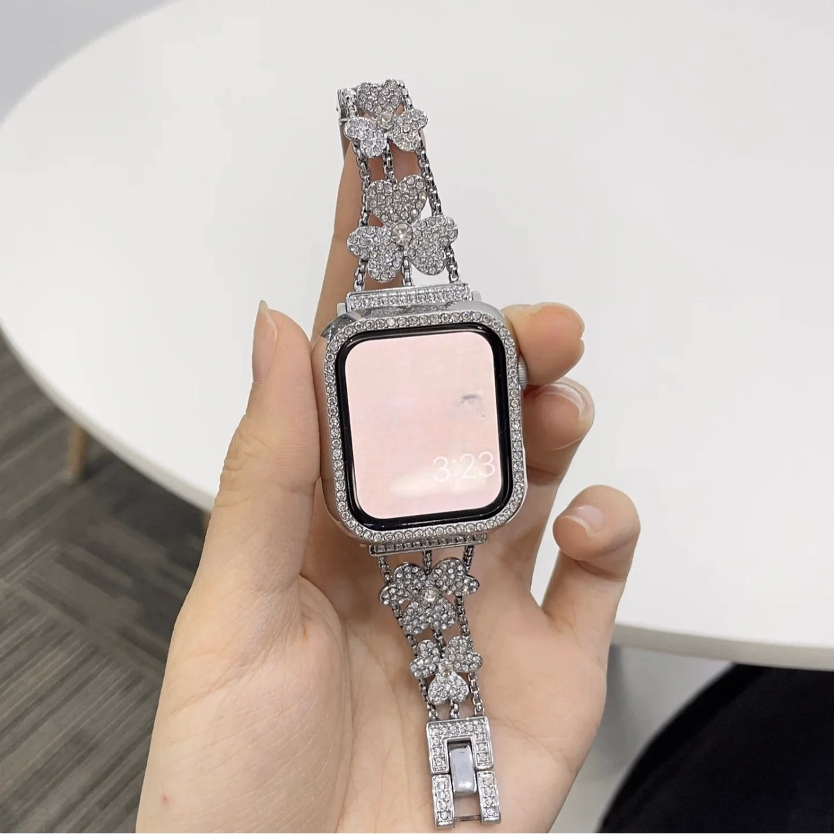 Diamond Strap Watch Case & Band for Apple Watch 41mm/45mm Series 8/7/6 — image 4
