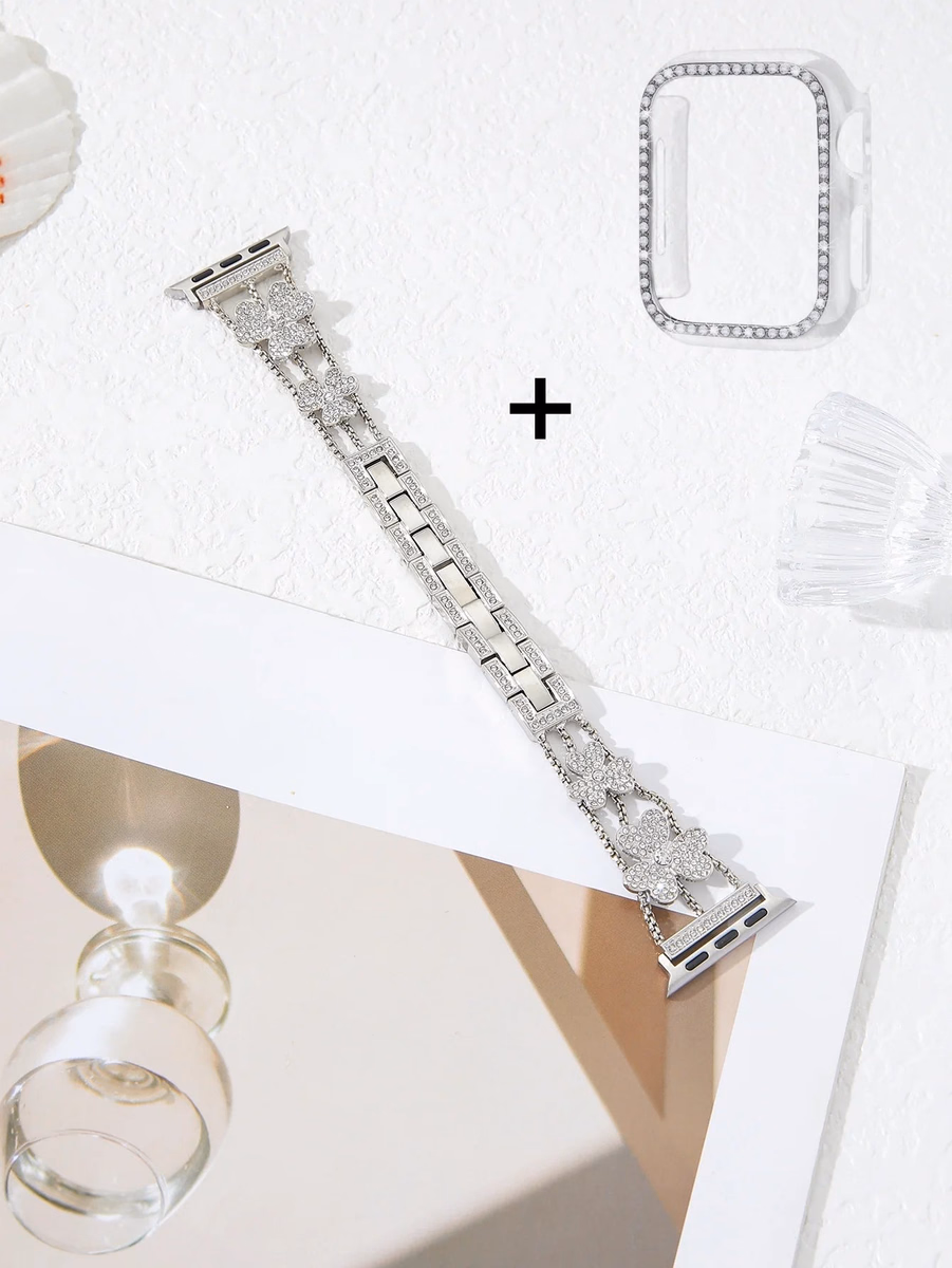 Diamond Strap Watch Case & Band for Apple Watch 41mm/45mm Series 8/7/6 — image 8