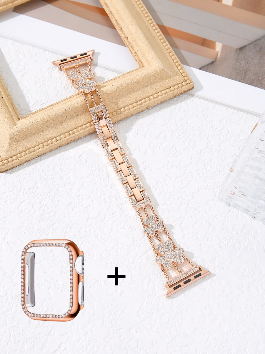 Diamond Strap Watch Case & Band for Apple Watch 41mm/45mm Series 8/7/6 — image 10