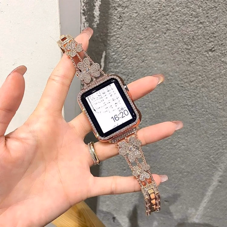 Diamond Strap Watch Case & Band for Apple Watch 41mm/45mm Series 8/7/6 — image 3