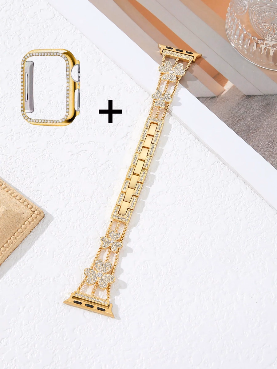 Diamond Strap Watch Case & Band for Apple Watch 41mm/45mm Series 8/7/6 — image 9