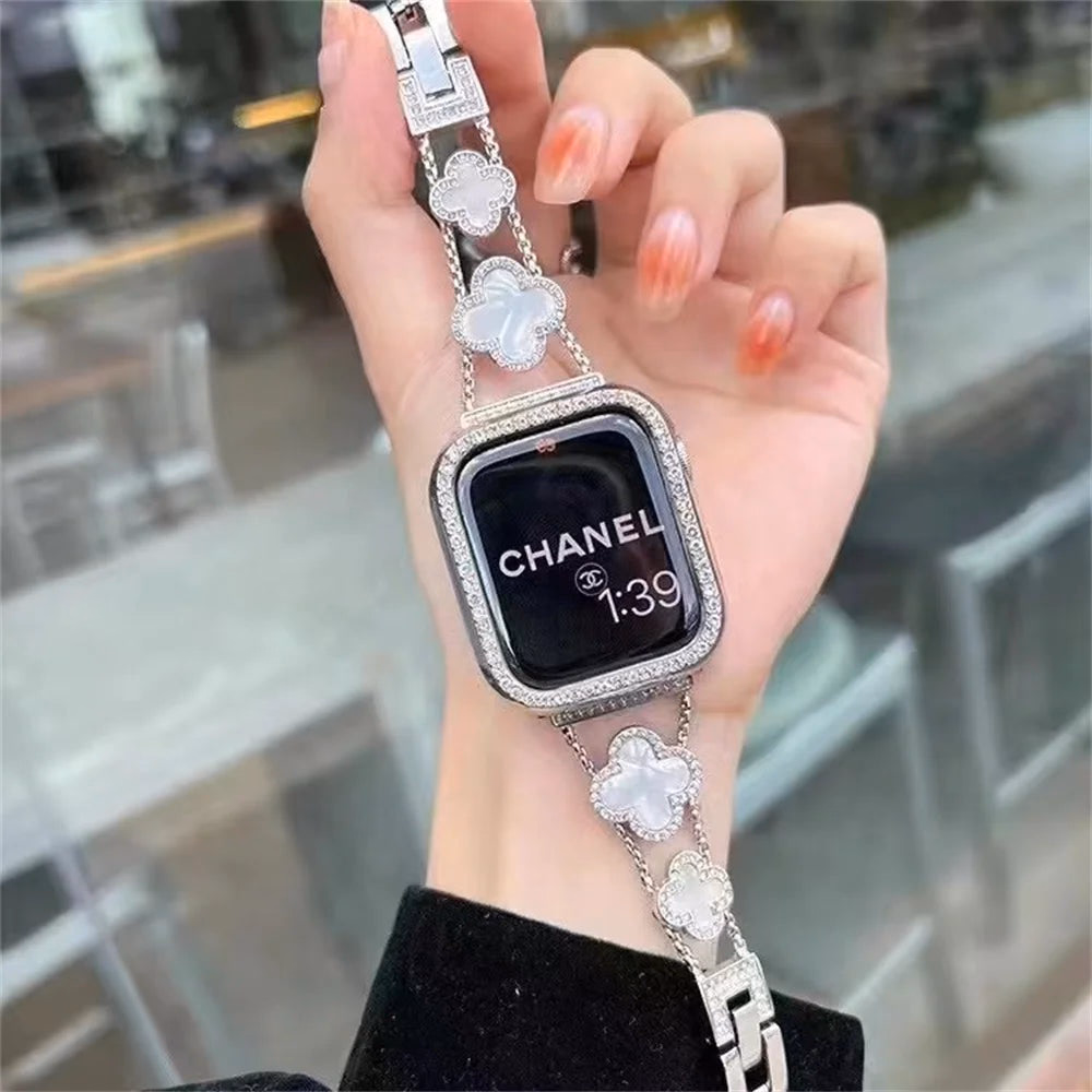 Stainless Steel Clover Watch Band for Apple Watch — image 3