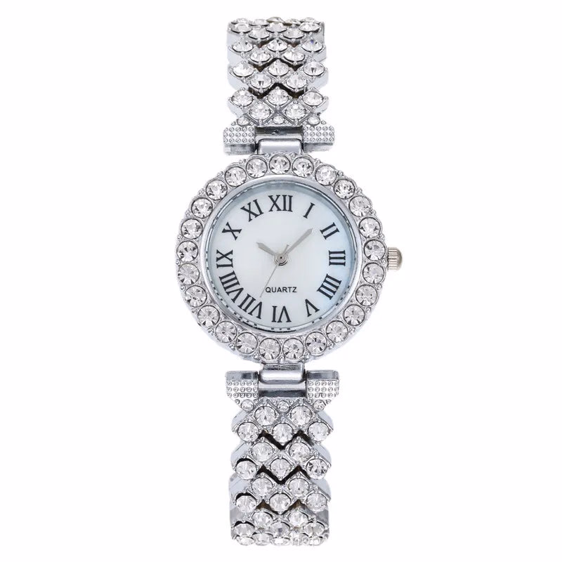 Luxury Crystal Rose Gold Women's Watch Gift Set — image 5