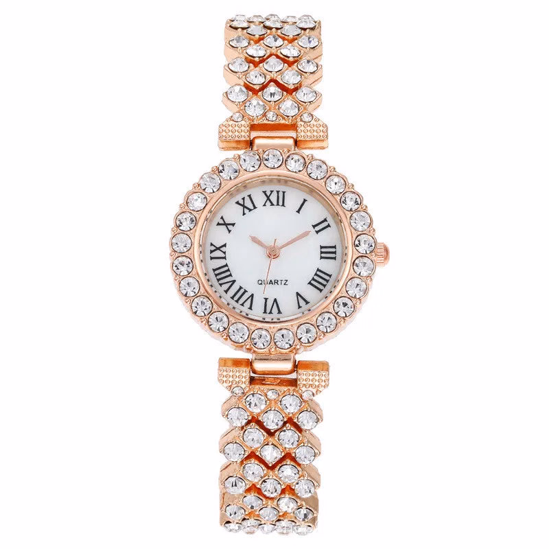 Luxury Crystal Rose Gold Women's Watch Gift Set — image 9