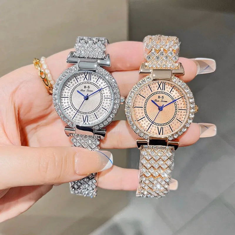 Elegant Diamond Ladies Bracelet Watch