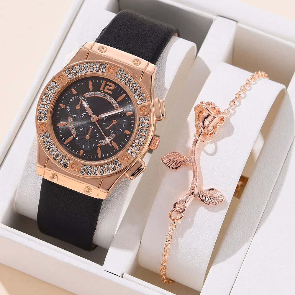 Women's Fashion Quartz Watch Set — image 8