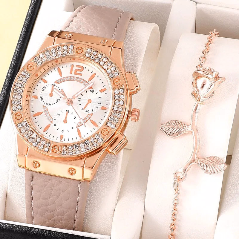 Women's Fashion Quartz Watch Set — image 9