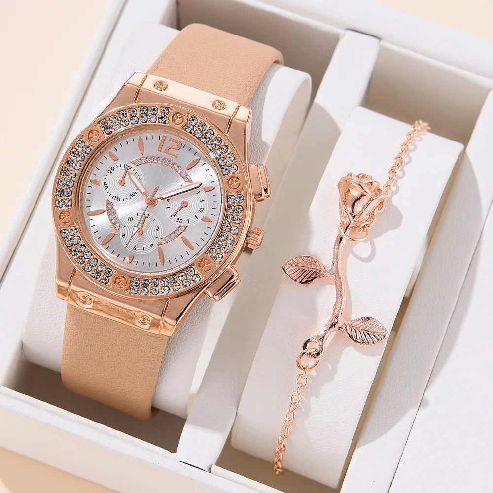 Women's Fashion Quartz Watch Set — image 5