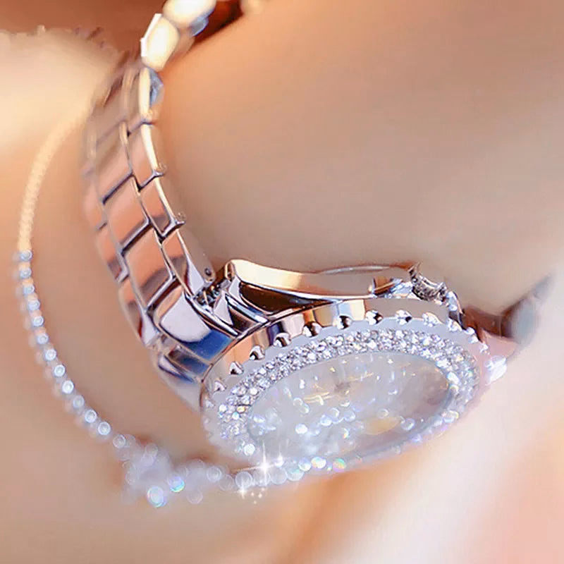 Women's Crystal Quartz Watch & Bracelet Set — image 5