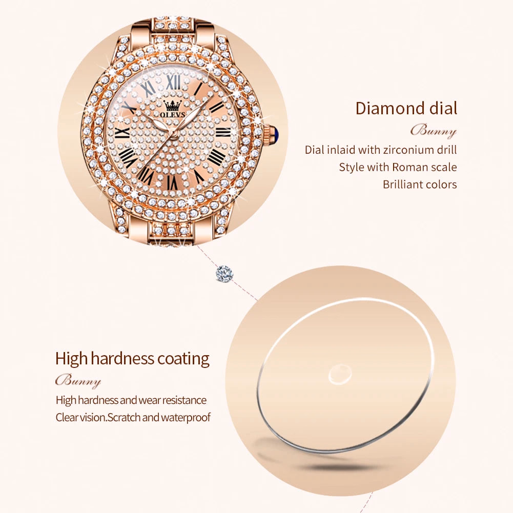 OLEVS Women's Quartz Bracelet Watch — image 4