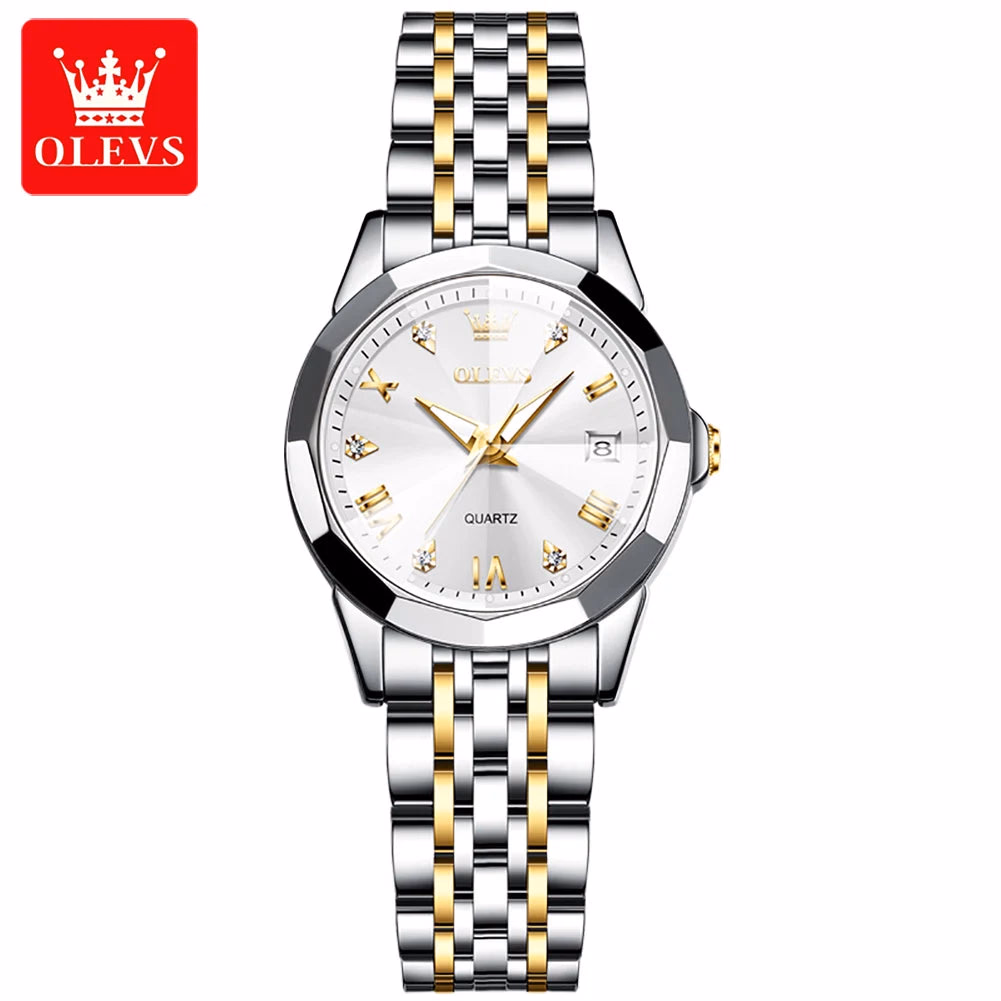 OLEVS Ultra-Thin Women's Waterproof Stainless Steel Quartz Watch — image 6
