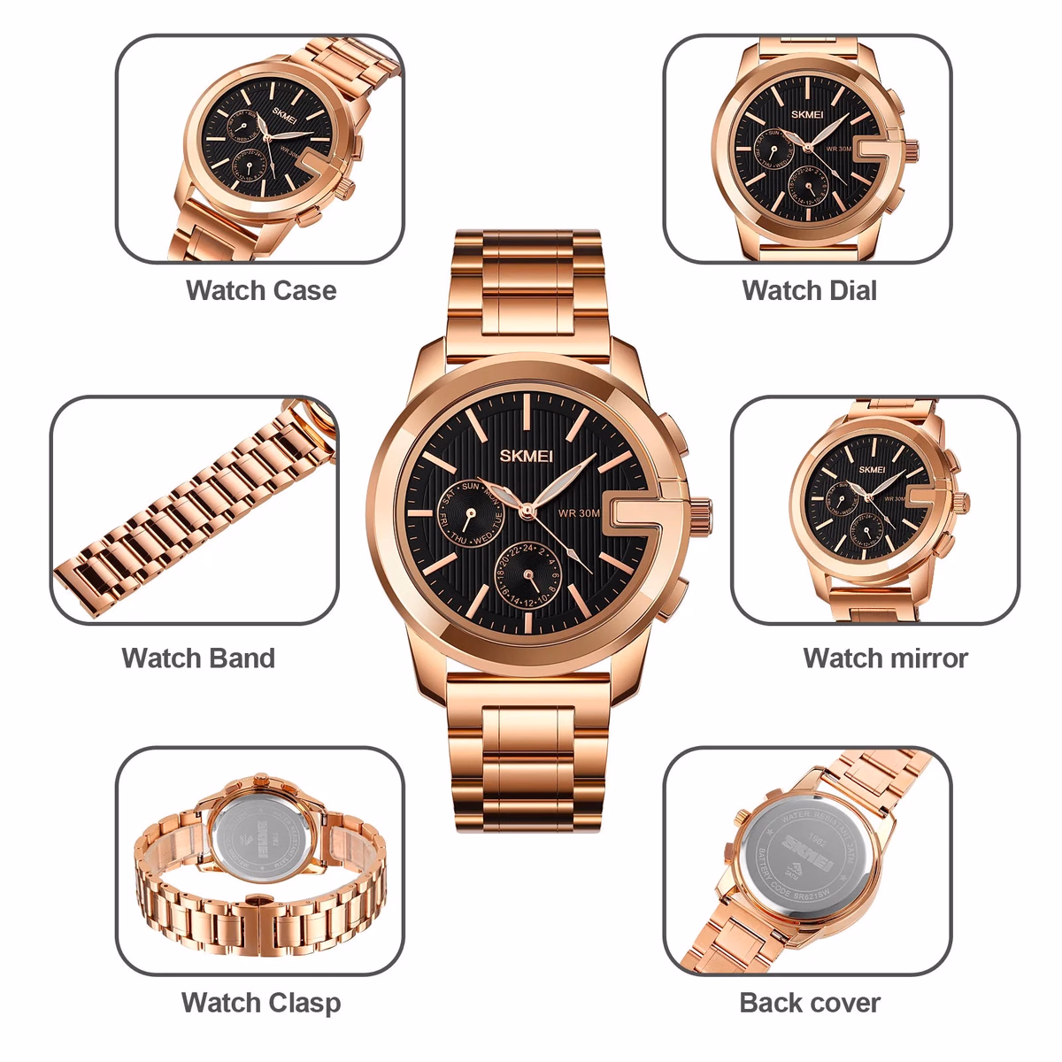 Men's Waterproof Quartz Watch — image 6