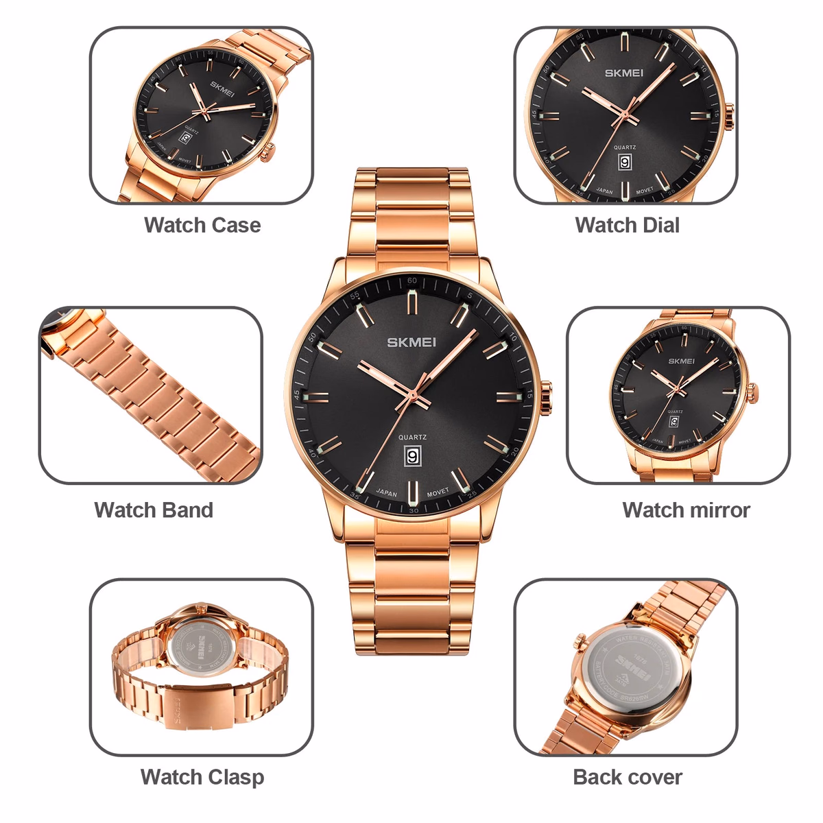 Men's Waterproof Quartz Watch — image 5