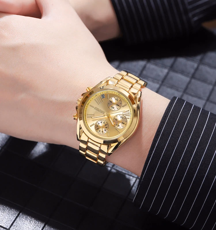 Men's Waterproof Quartz Watch - Elegant & Durable — image 4