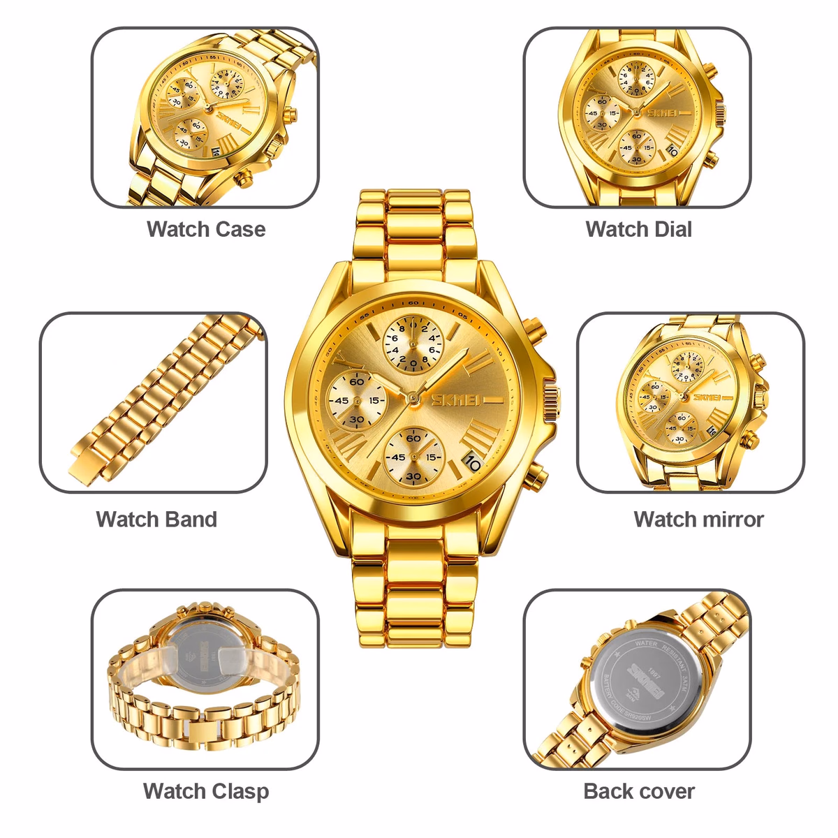Men's Waterproof Quartz Watch - Elegant & Durable — image 5