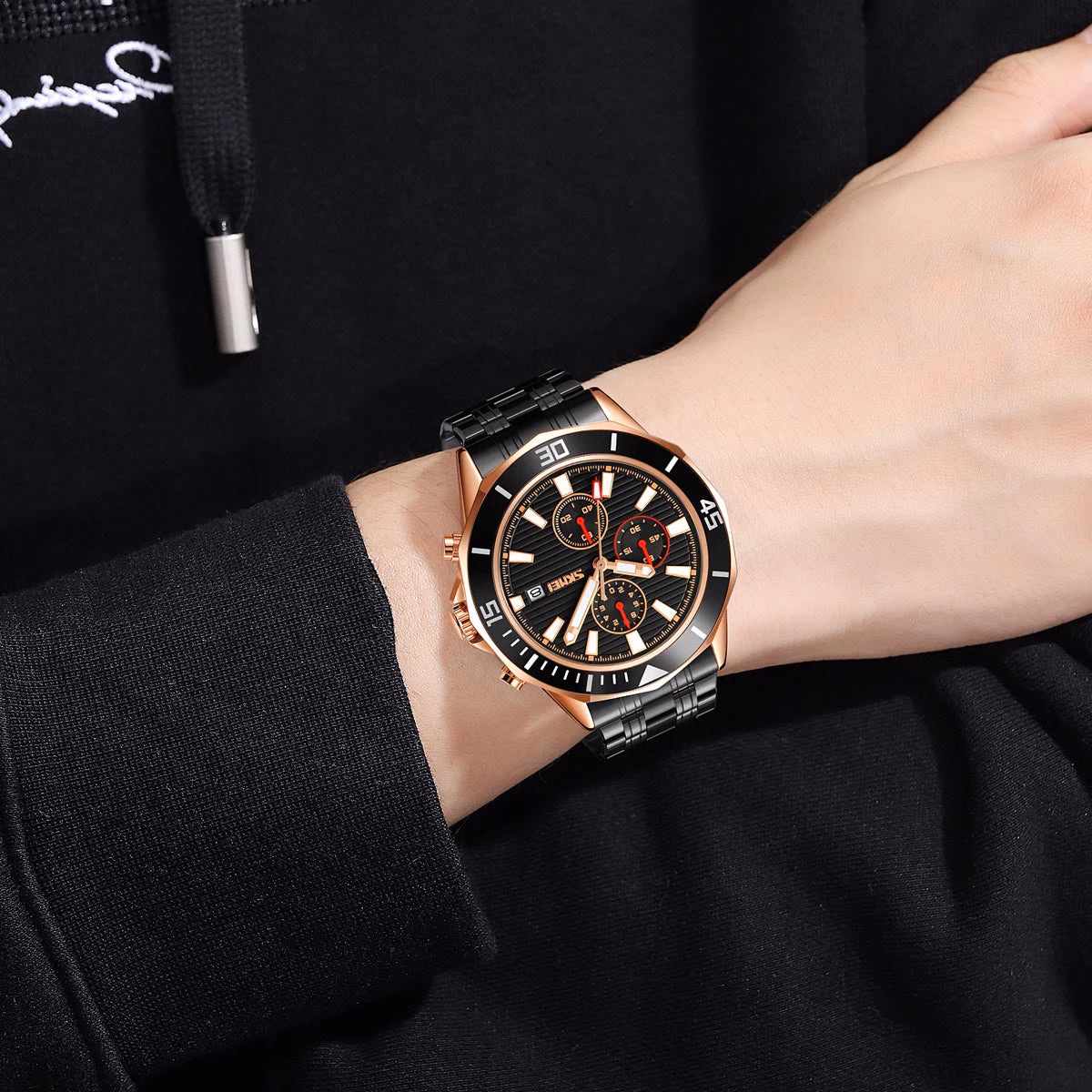 Men's Quartz Watch, Alloy Case, 3ATM Waterproof — image 5