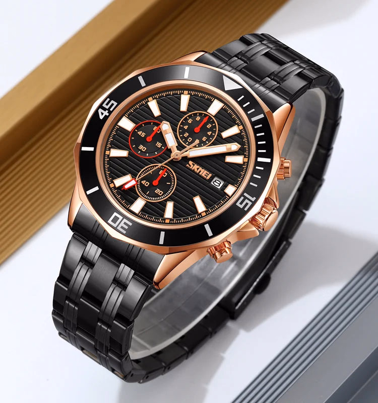 Men's Quartz Watch, Alloy Case, 3ATM Waterproof — image 2