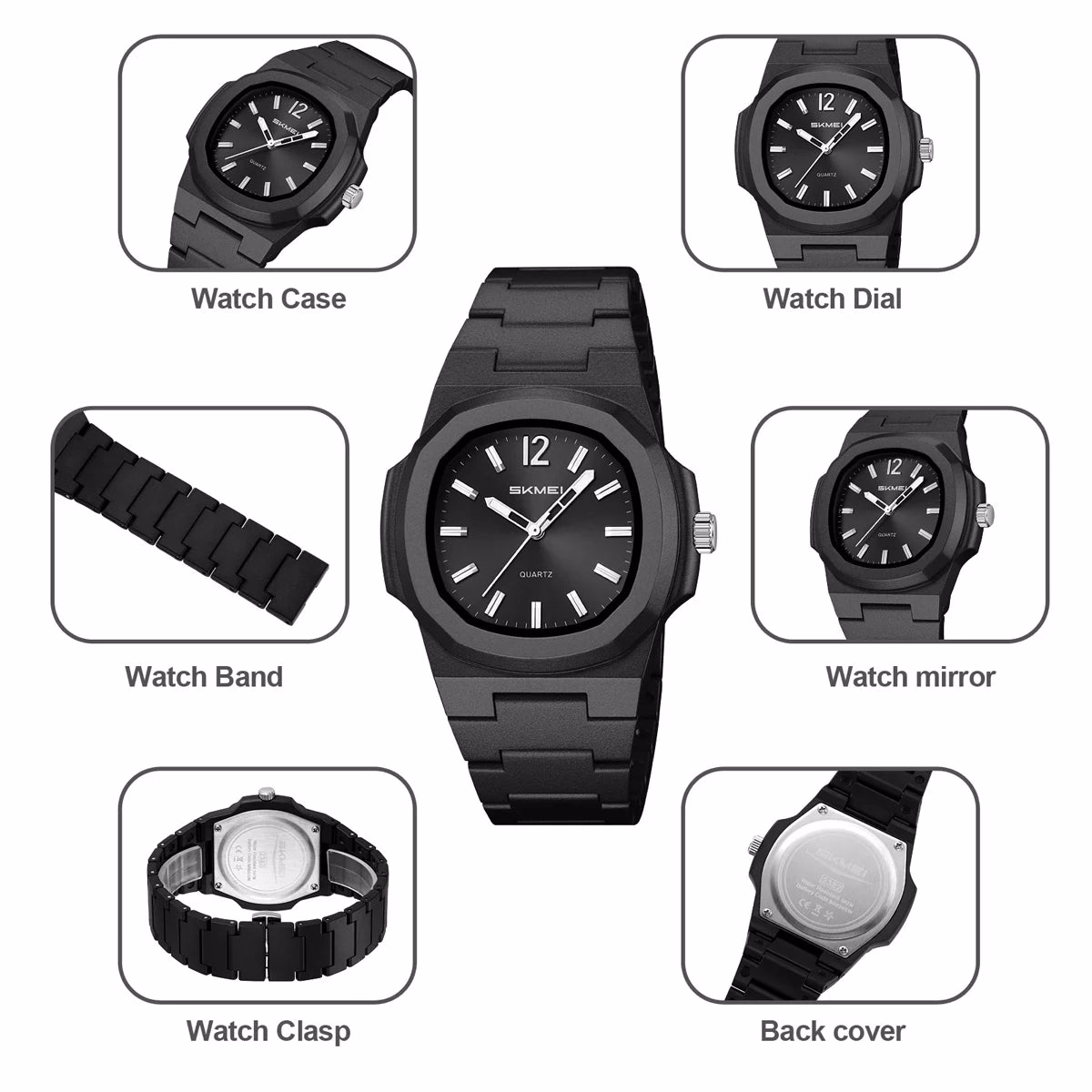 Men's Large Dial Quartz Watch — image 2