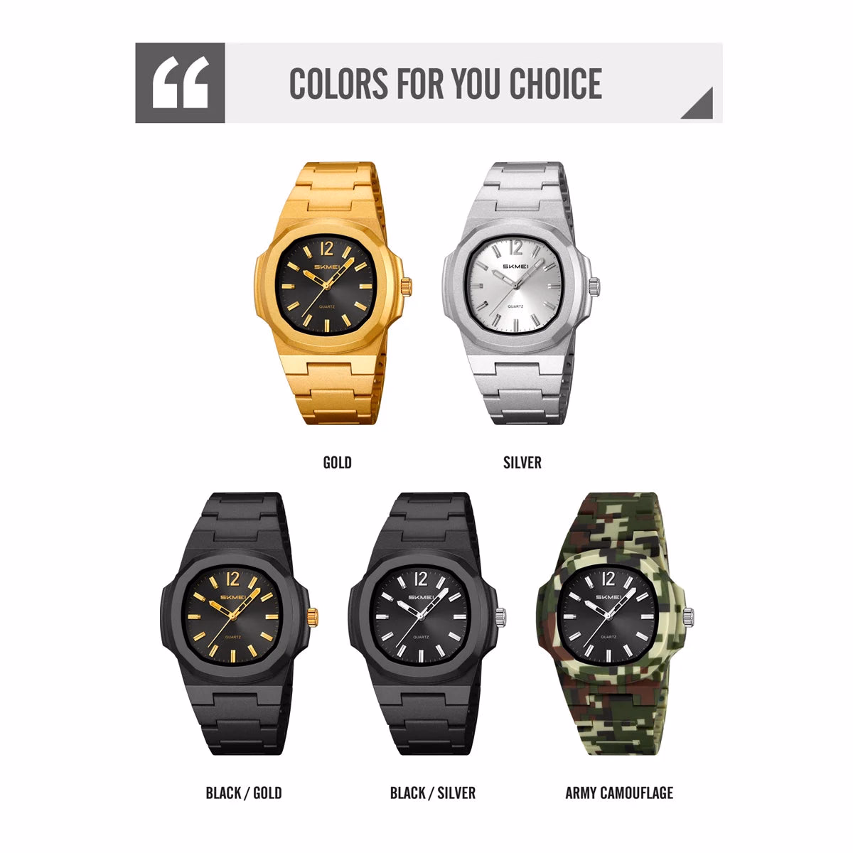 Men's Large Dial Quartz Watch — image 5