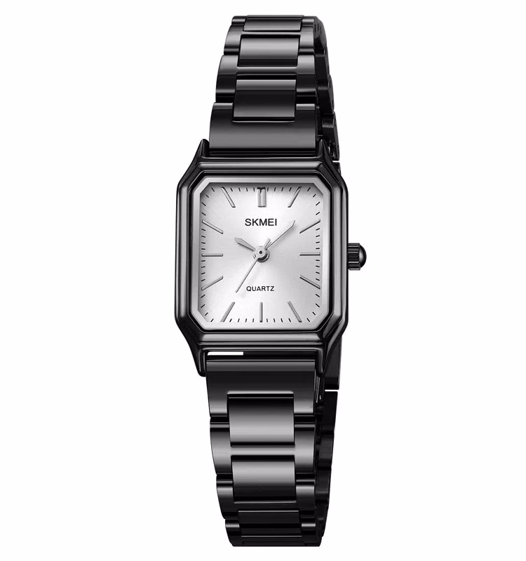 Women's Luxury Quartz Watch Stainless Steel Waterproof Square — image 11