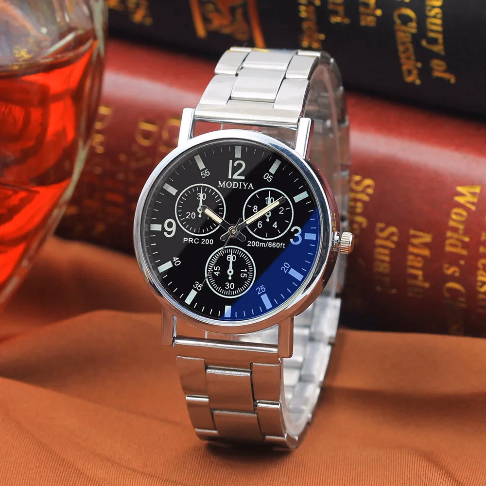 Men's Luxury Sports Quartz Watch, 38mm Alloy Case — image 5