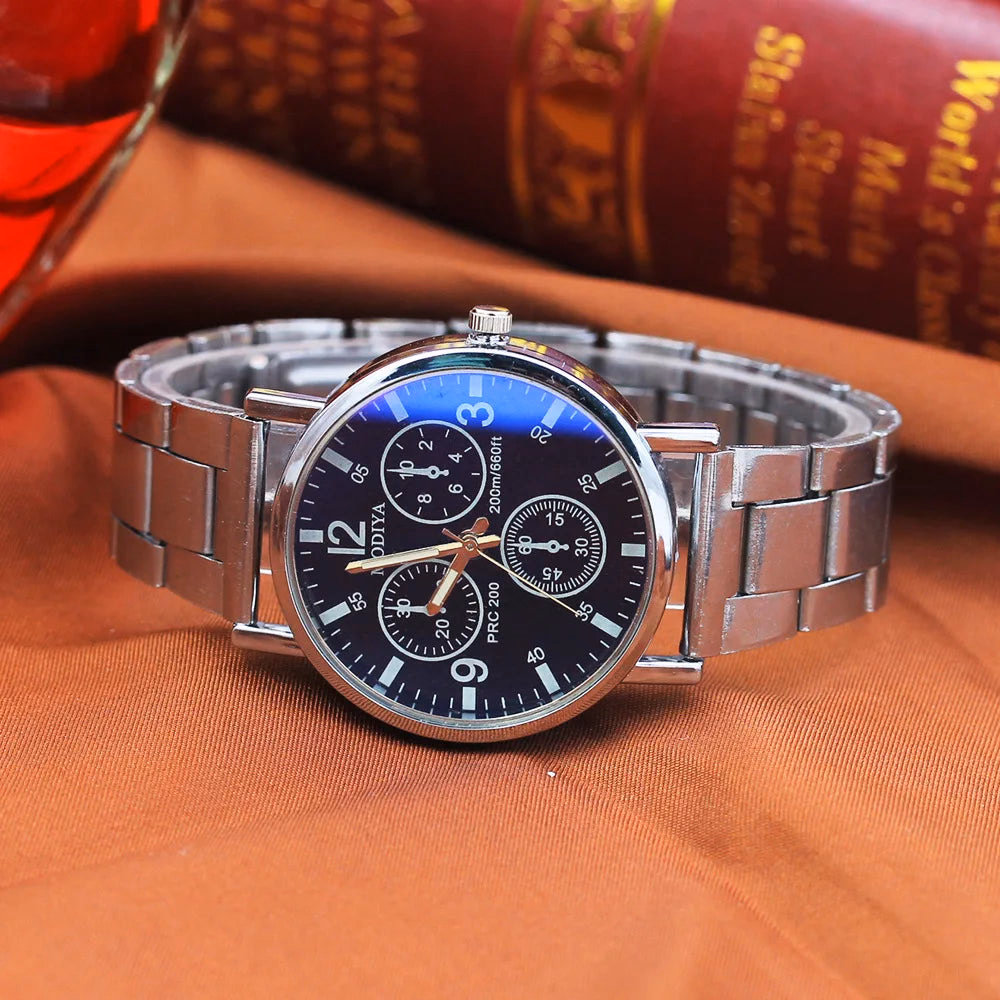 Men's Luxury Sports Quartz Watch, 38mm Alloy Case — image 7