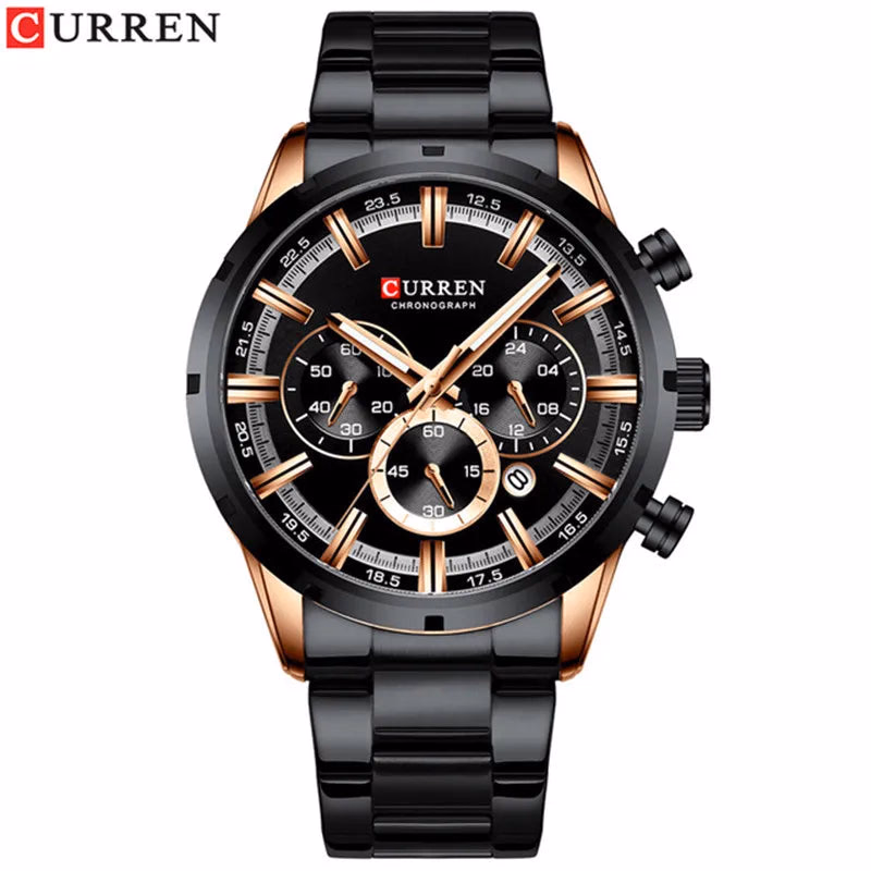 CURREN 8355 Men's Luxury Sports Chronograph Watch — image 7