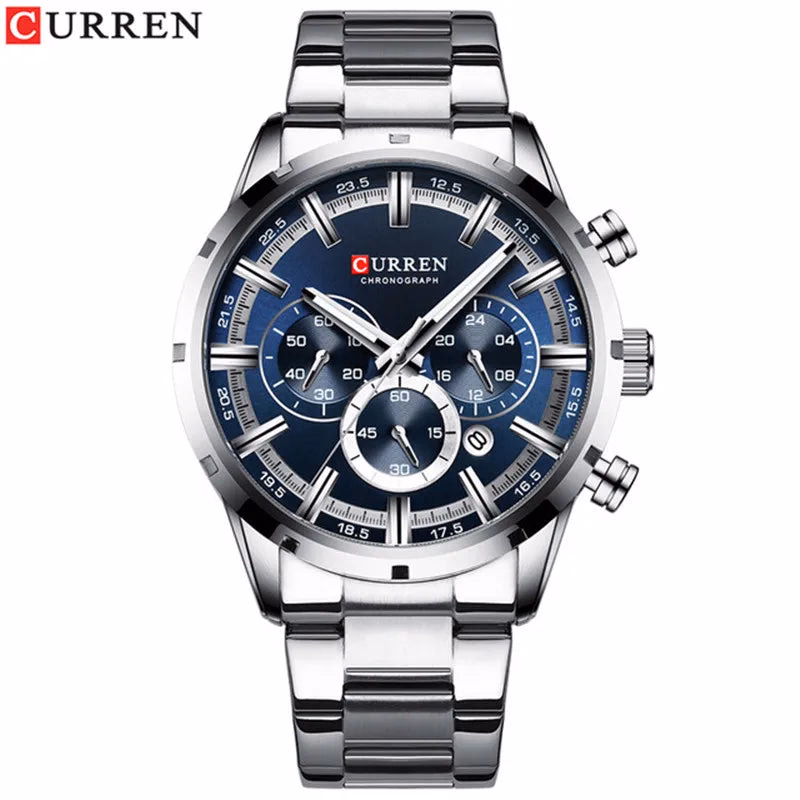CURREN 8355 Men's Luxury Sports Chronograph Watch — image 2