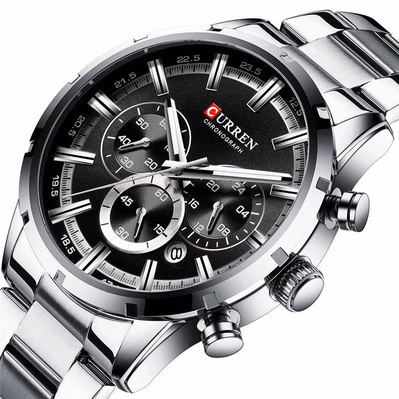 CURREN 8355 Men's Luxury Sports Chronograph Watch — image 5