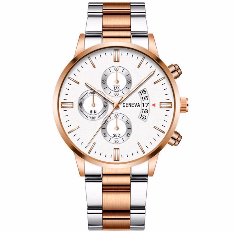 Men's Luxury Quartz Watch with Multifunctional Calendar 2024 — image 12