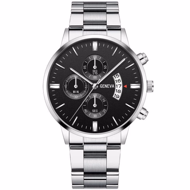 Men's Luxury Quartz Watch with Multifunctional Calendar 2024 — image 8