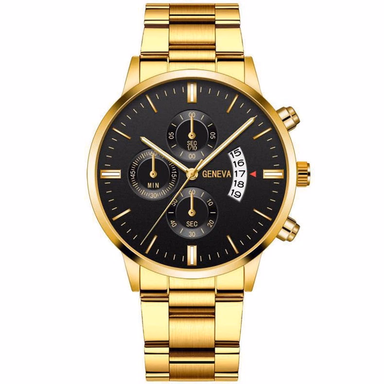Men's Luxury Quartz Watch with Multifunctional Calendar 2024 — image 10