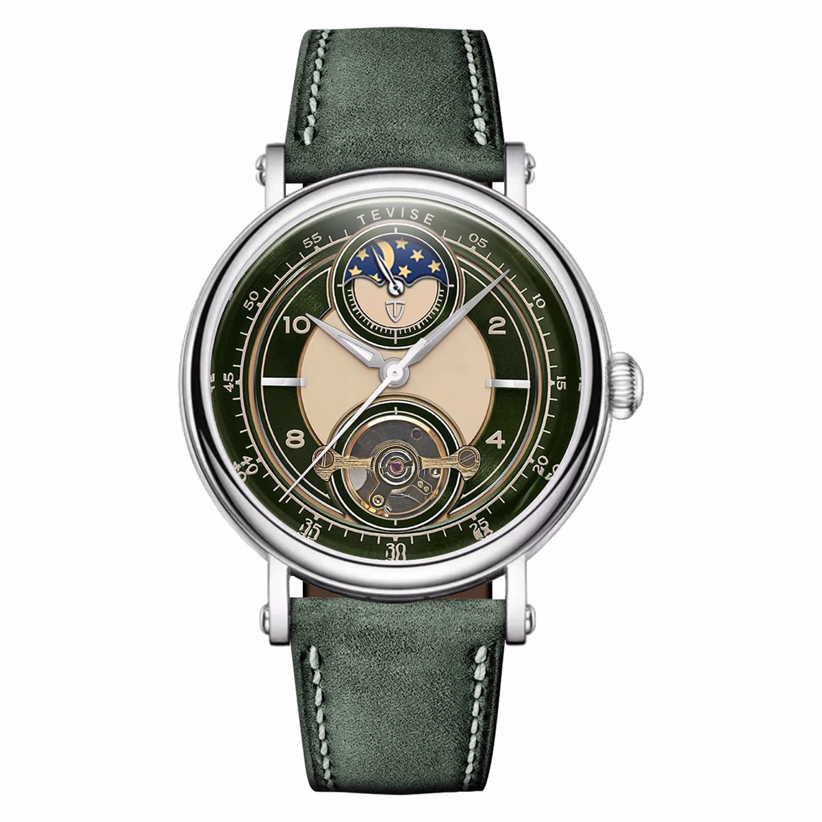 TEVISE 2025 Men's Luxury Automatic Mechanical Watch — image 3