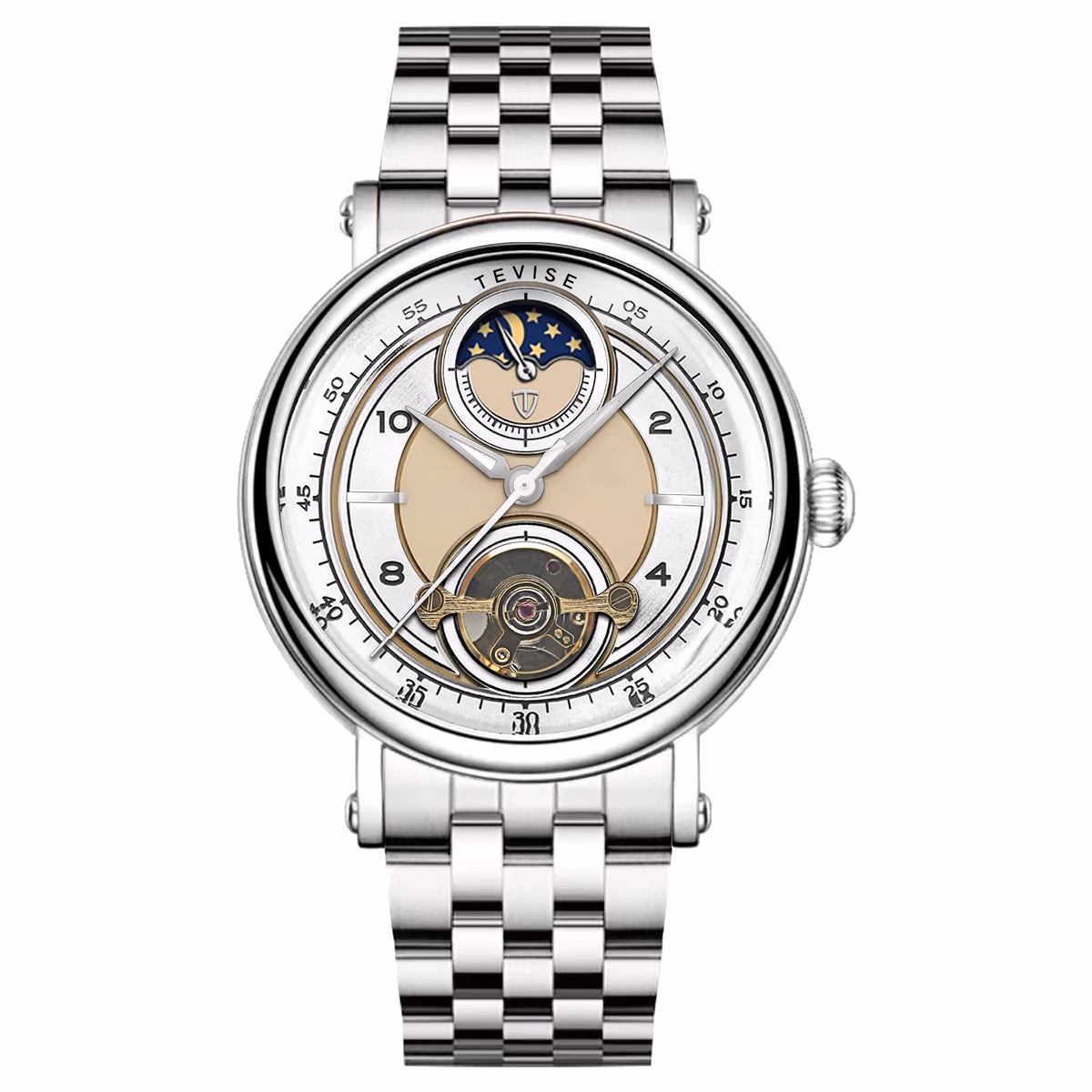 TEVISE 2025 Men's Luxury Automatic Mechanical Watch — image 14
